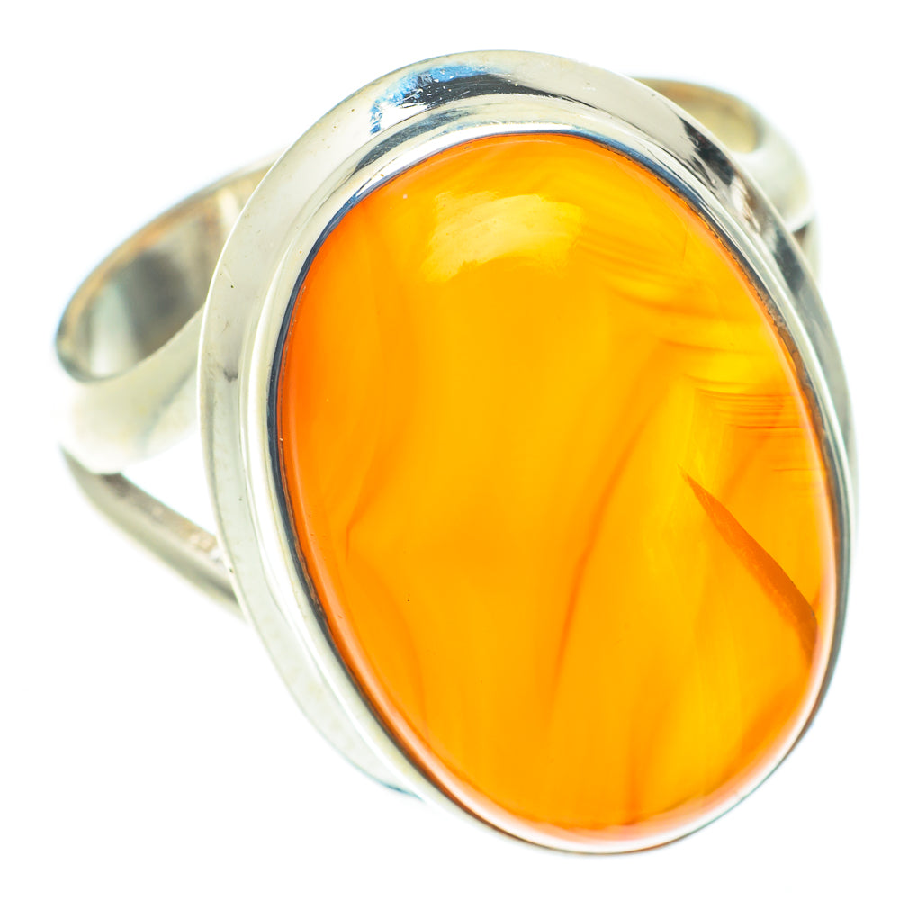 Carnelian Rings handcrafted by Anasilvercos - RING65796