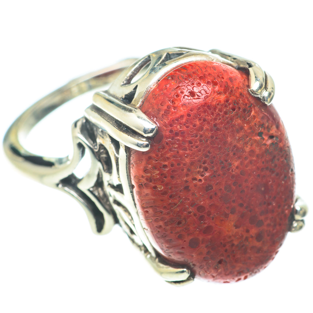 Sponge Coral Rings handcrafted by Anasilvercos - RING65821