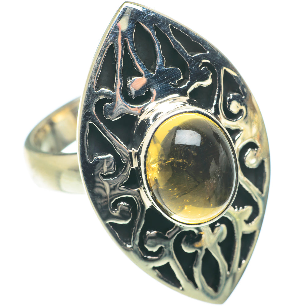 Citrine Rings handcrafted by Anasilvercos - RING65822