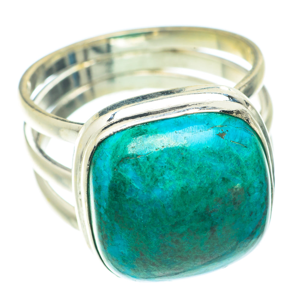 Chrysocolla Rings handcrafted by Anasilvercos - RING65837