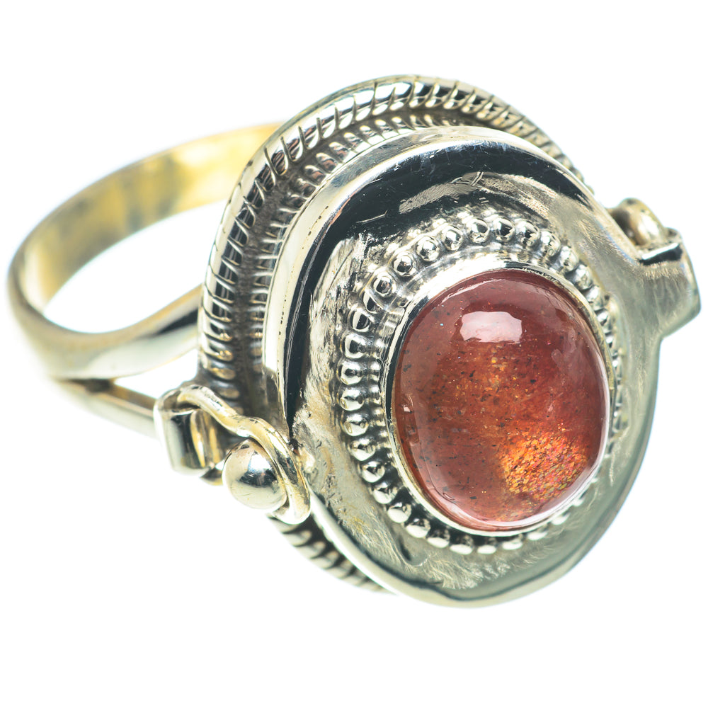 Sunstone Rings handcrafted by Anasilvercos - RING65841