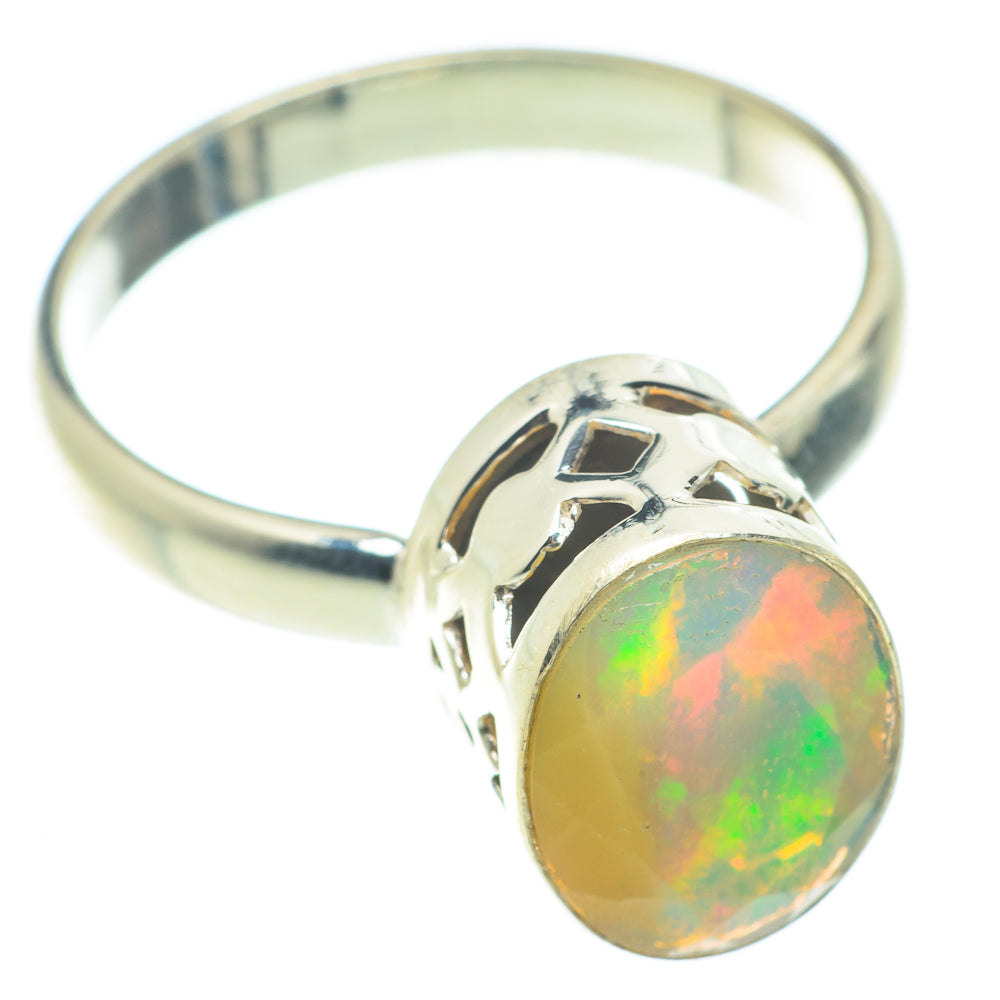 Ethiopian Opal Rings handcrafted by Anasilvercos - RING65850