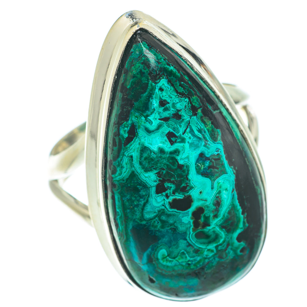 Chrysocolla Rings handcrafted by Anasilvercos - RING65858