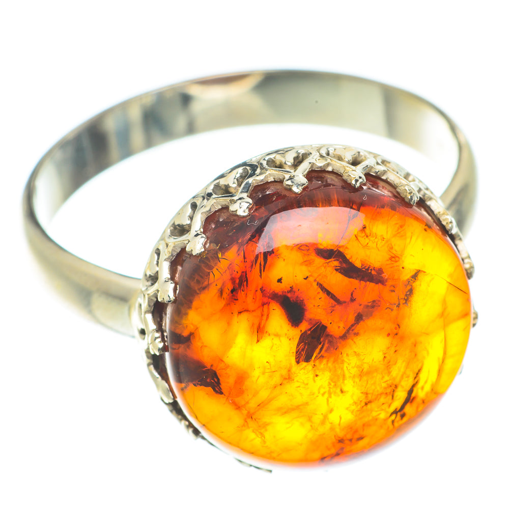 Baltic Amber Rings handcrafted by Anasilvercos - RING65862
