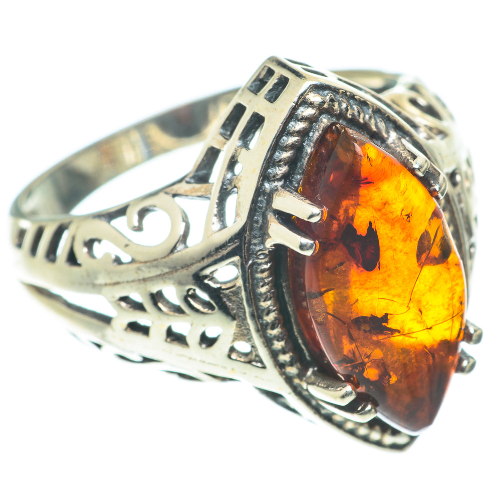 Baltic Amber Rings handcrafted by Anasilvercos - RING65863