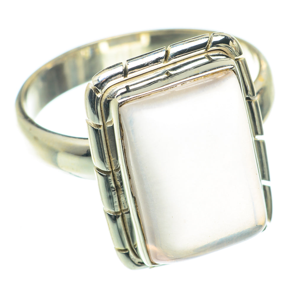 Rose Quartz Rings handcrafted by Anasilvercos - RING65867