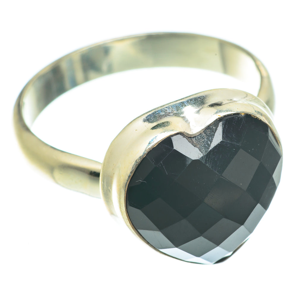Blakc Onyx Rings handcrafted by Anasilvercos - RING65872