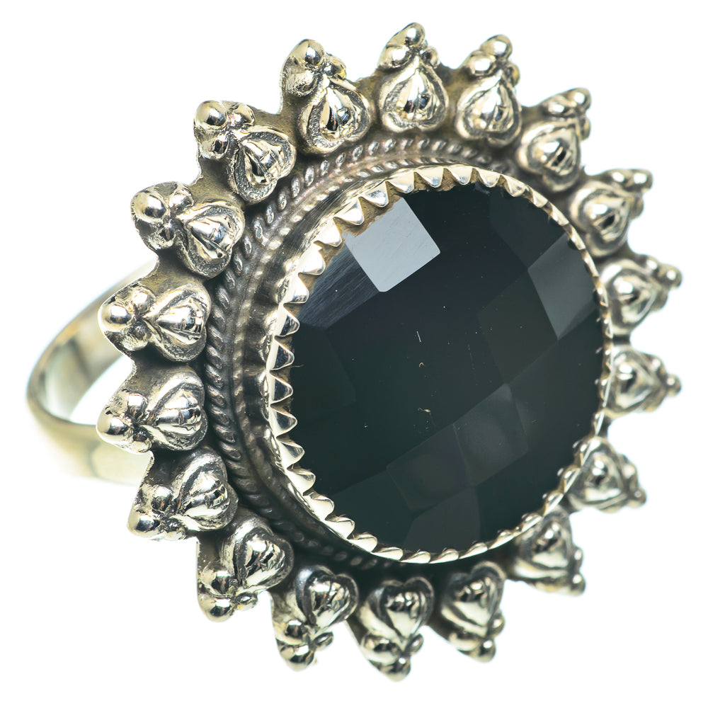 Black Onyx Rings handcrafted by Anasilvercos - RING65876