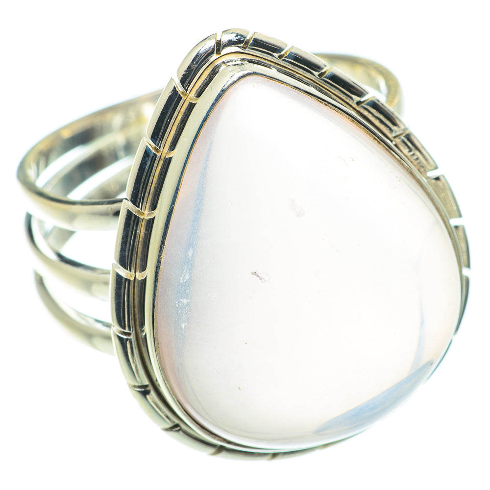 Rose Quartz Rings handcrafted by Anasilvercos - RING65899