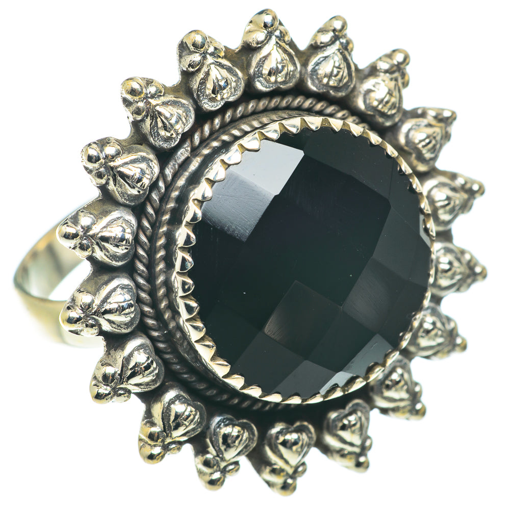 Black Onyx Rings handcrafted by Anasilvercos - RING65904
