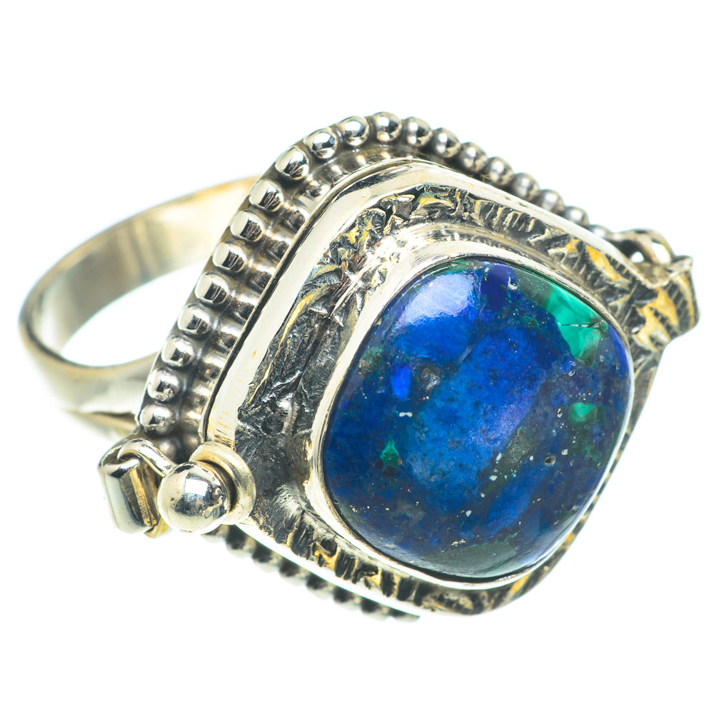Azurite Rings handcrafted by Anasilvercos - RING65912