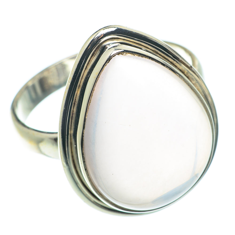 Rose Quartz Rings handcrafted by Anasilvercos - RING65934