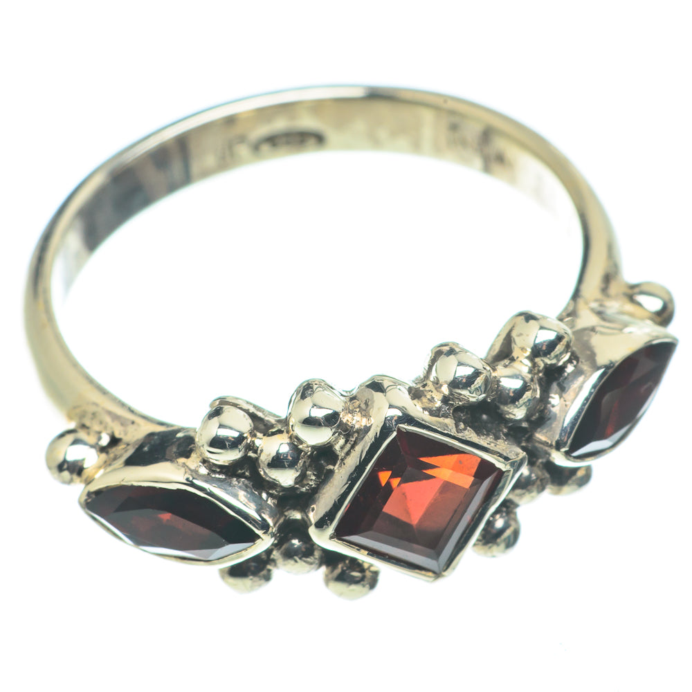 Garnet Rings handcrafted by Anasilvercos - RING65935