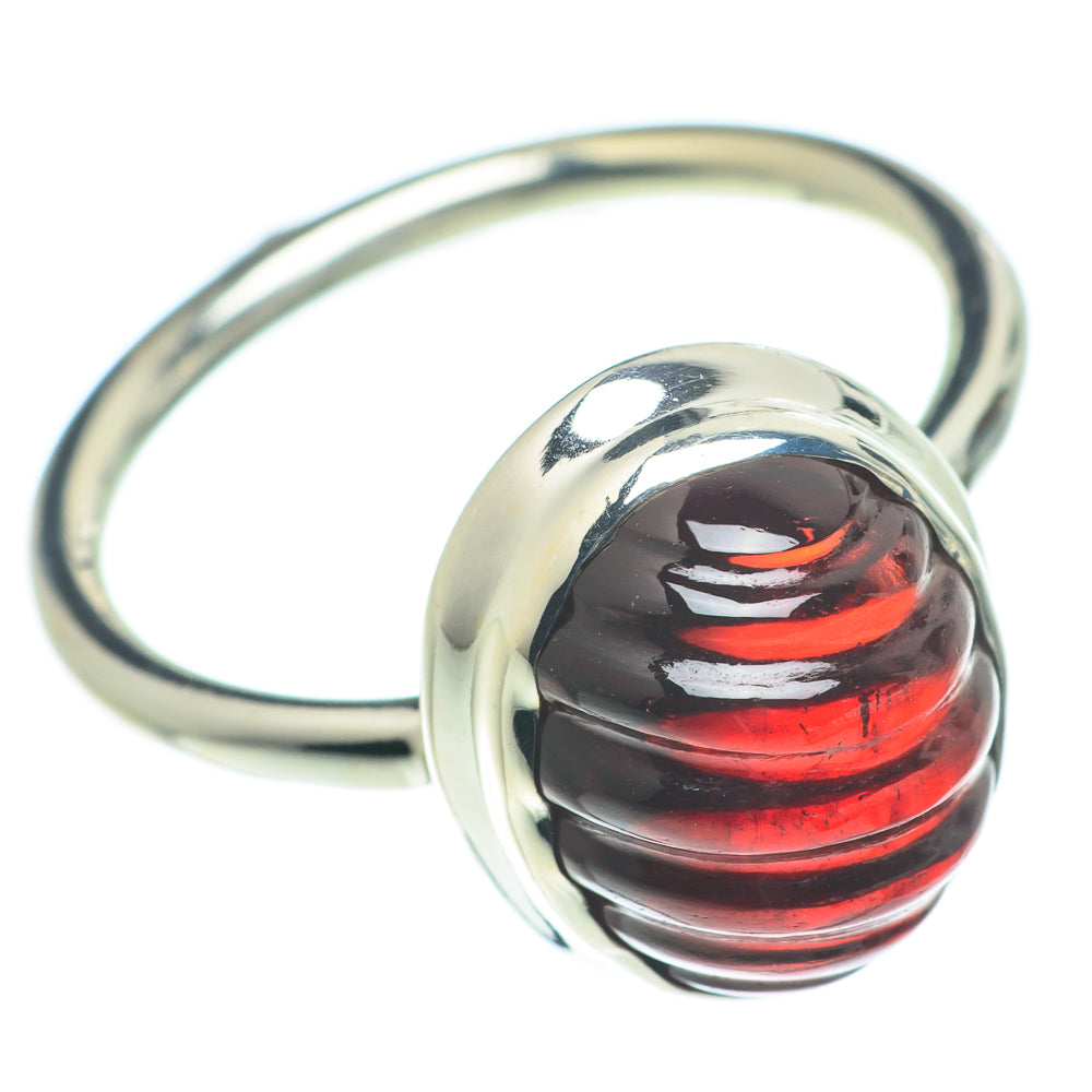 Garnet Rings handcrafted by Anasilvercos - RING65936