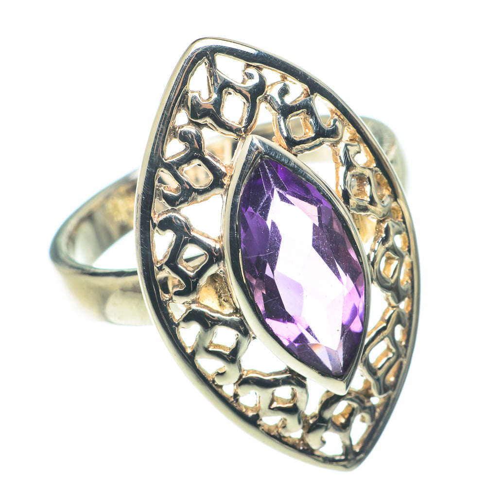 Amethyst Rings handcrafted by Anasilvercos - RING65937