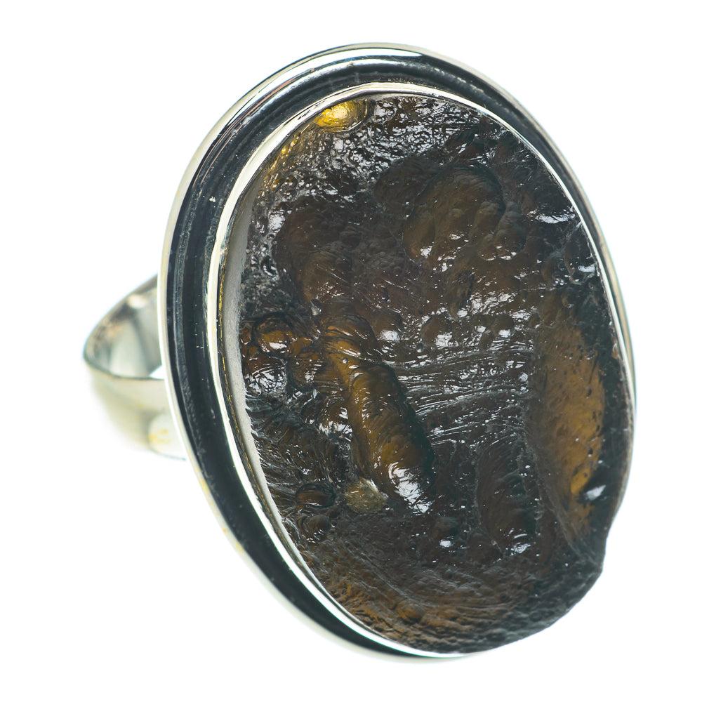Tektite Rings handcrafted by Anasilvercos - RING65944