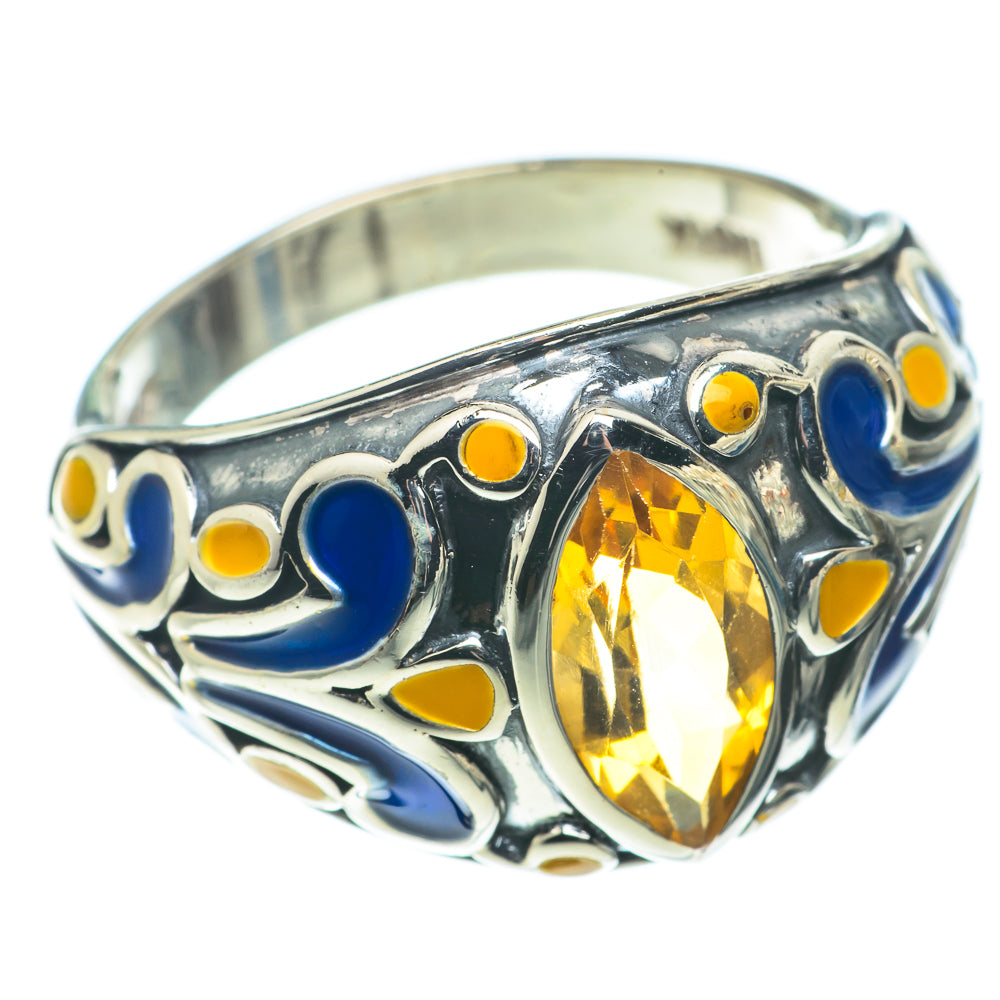 Citrine Rings handcrafted by Anasilvercos - RING65949