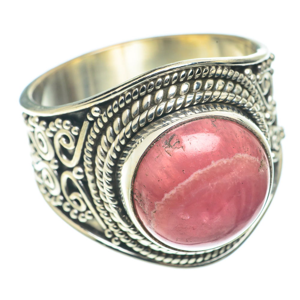 Rhodochrosite Rings handcrafted by Anasilvercos - RING65967