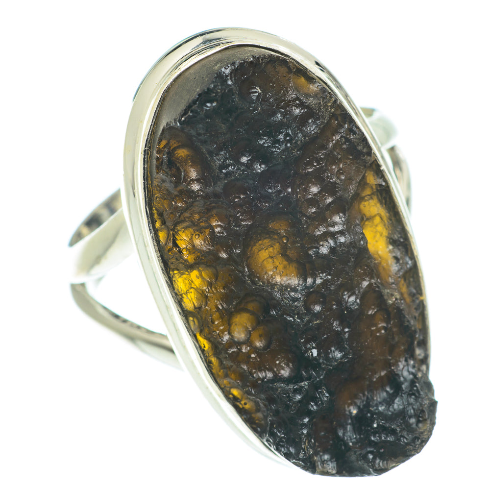 Tektite Rings handcrafted by Anasilvercos - RING66002