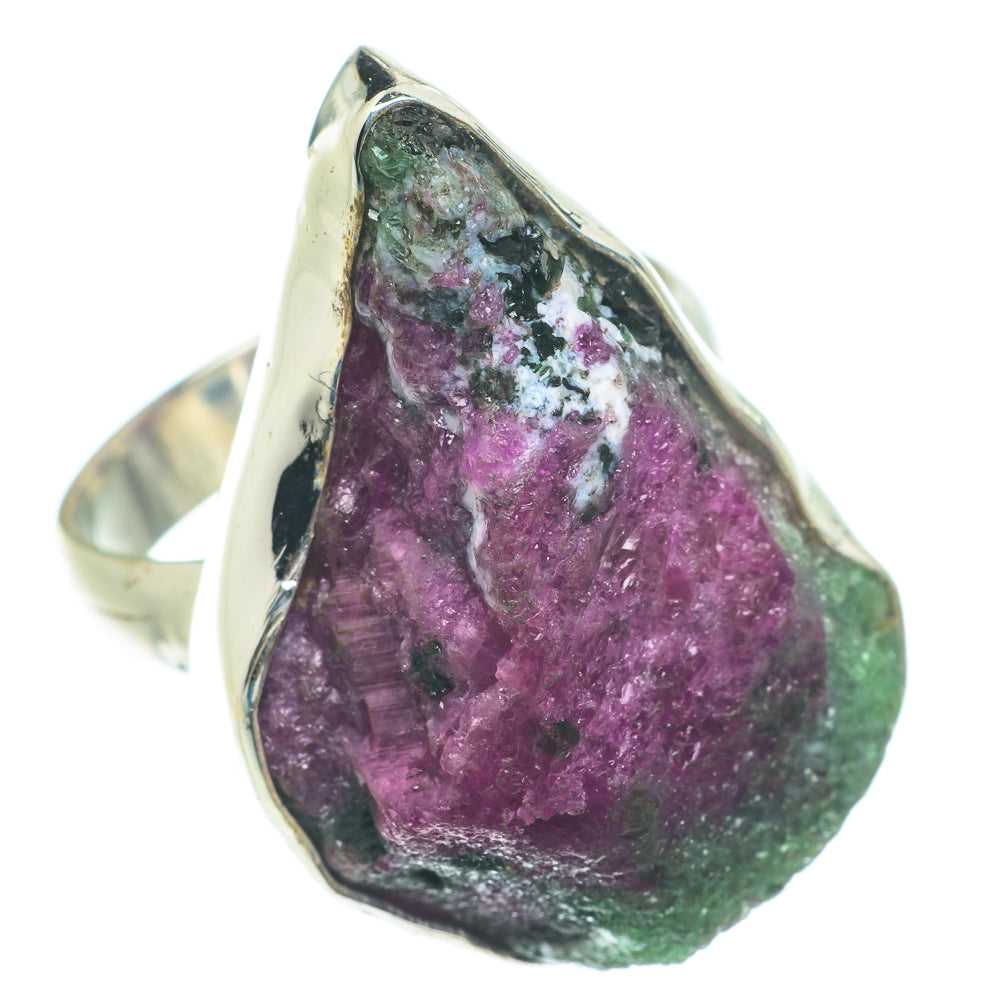 Ruby Zoisite Rings handcrafted by Anasilvercos - RING66005