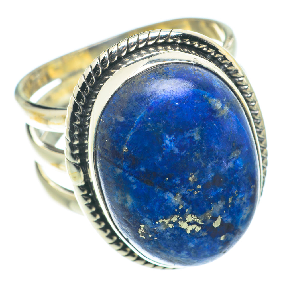 Lapis Lazuli Rings handcrafted by Anasilvercos - RING66012