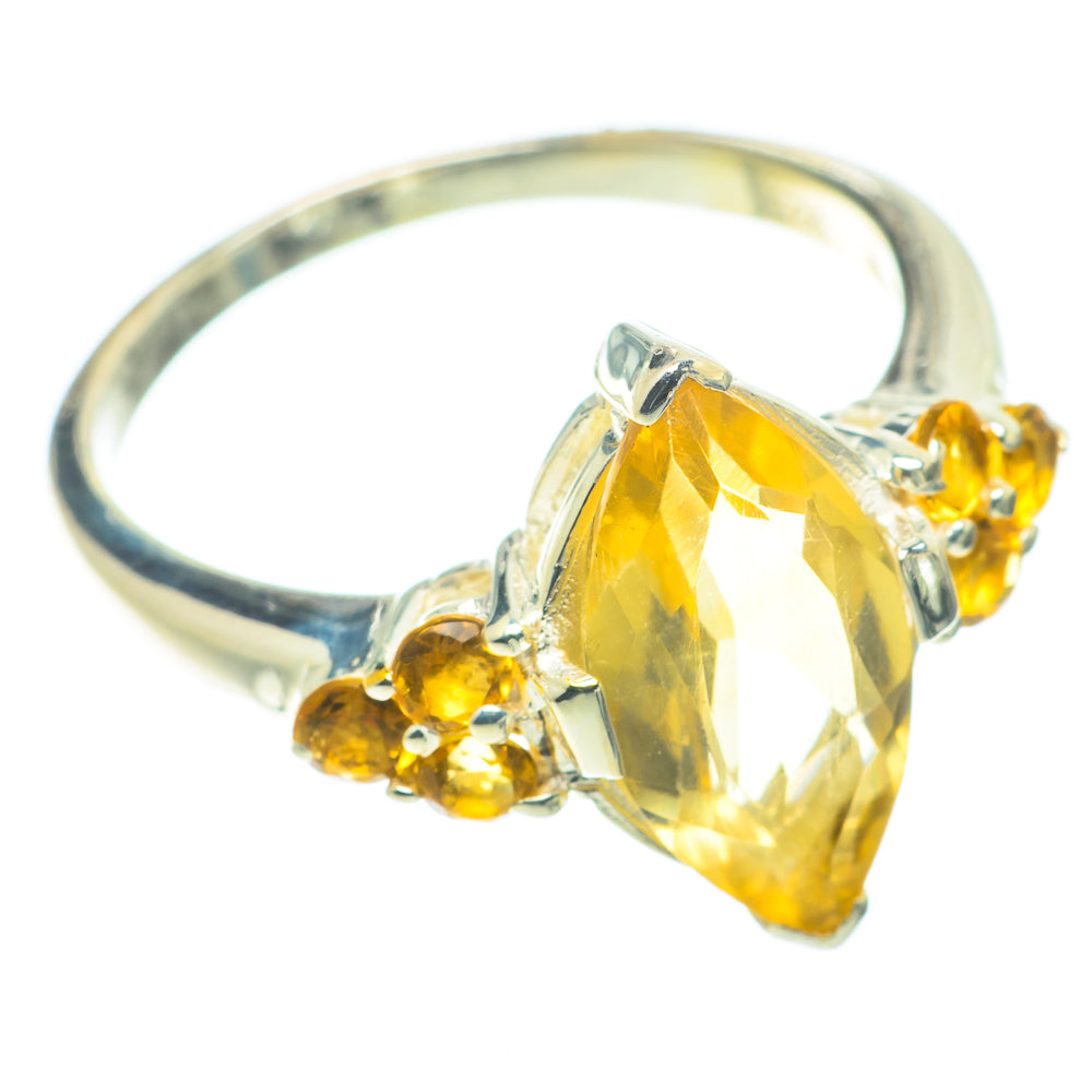Citrine Rings handcrafted by Anasilvercos - RING66020