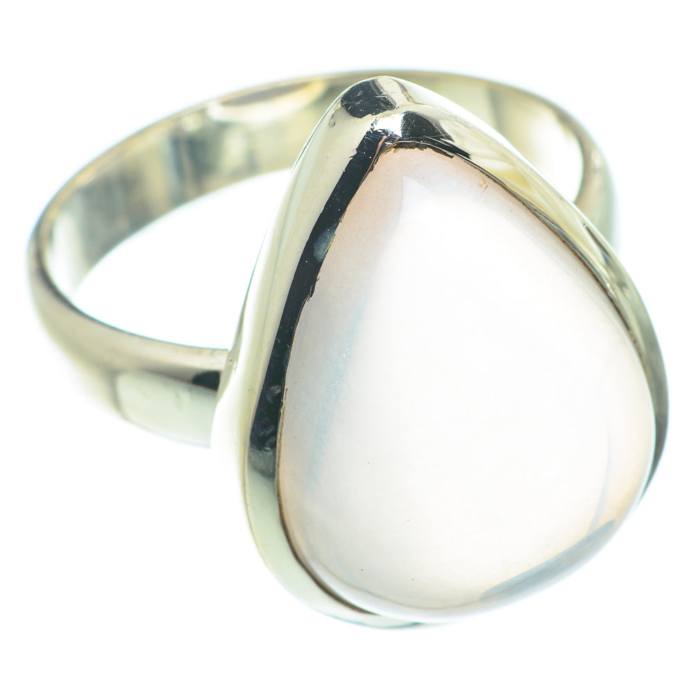 Rose Quartz Rings handcrafted by Anasilvercos - RING66022
