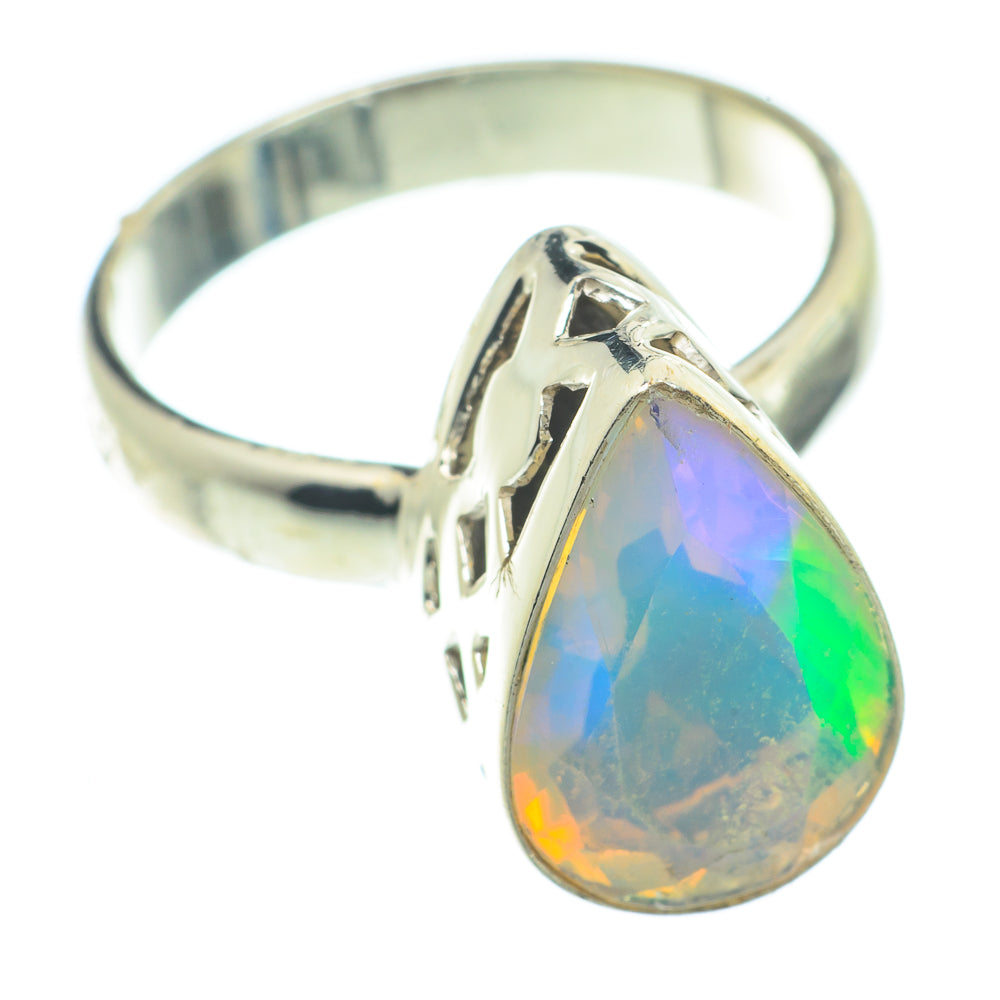 Ethiopian Opal Rings handcrafted by Anasilvercos - RING66035