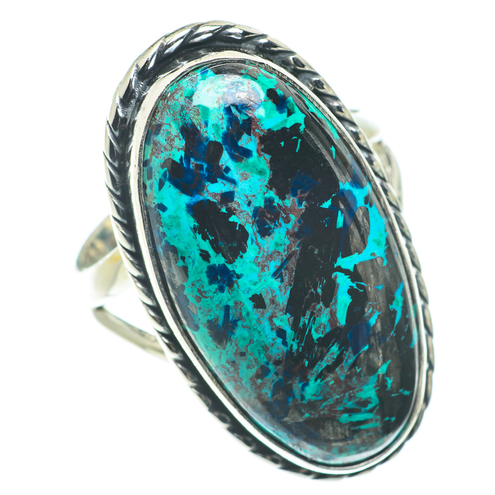 Shattuckite Rings handcrafted by Anasilvercos - RING66039