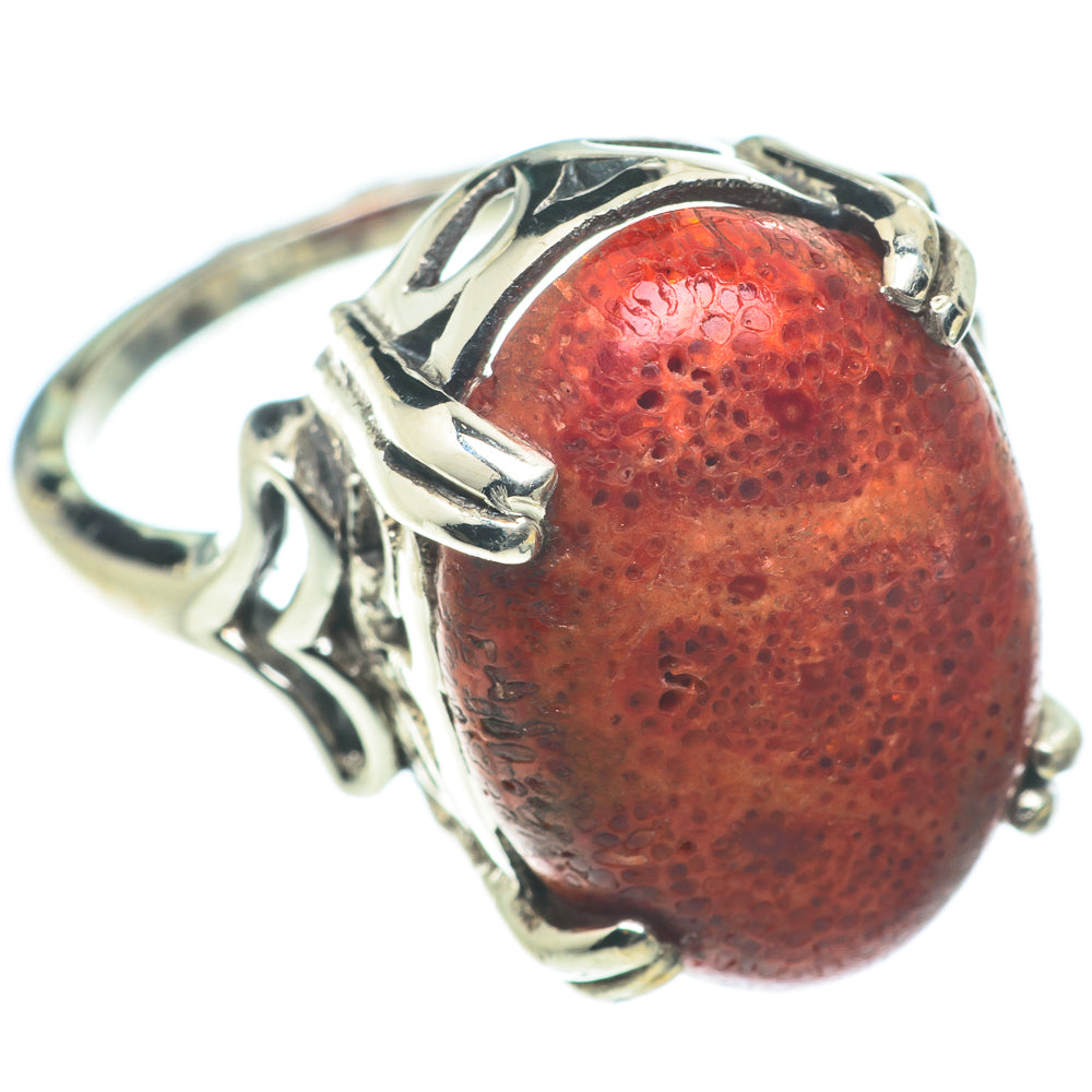 Sponge Coral Rings handcrafted by Anasilvercos - RING66048