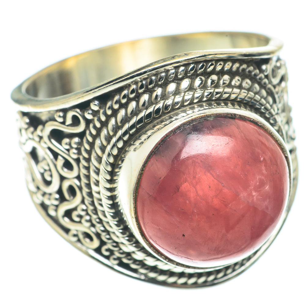 Rhodonite Rings handcrafted by Anasilvercos - RING66051