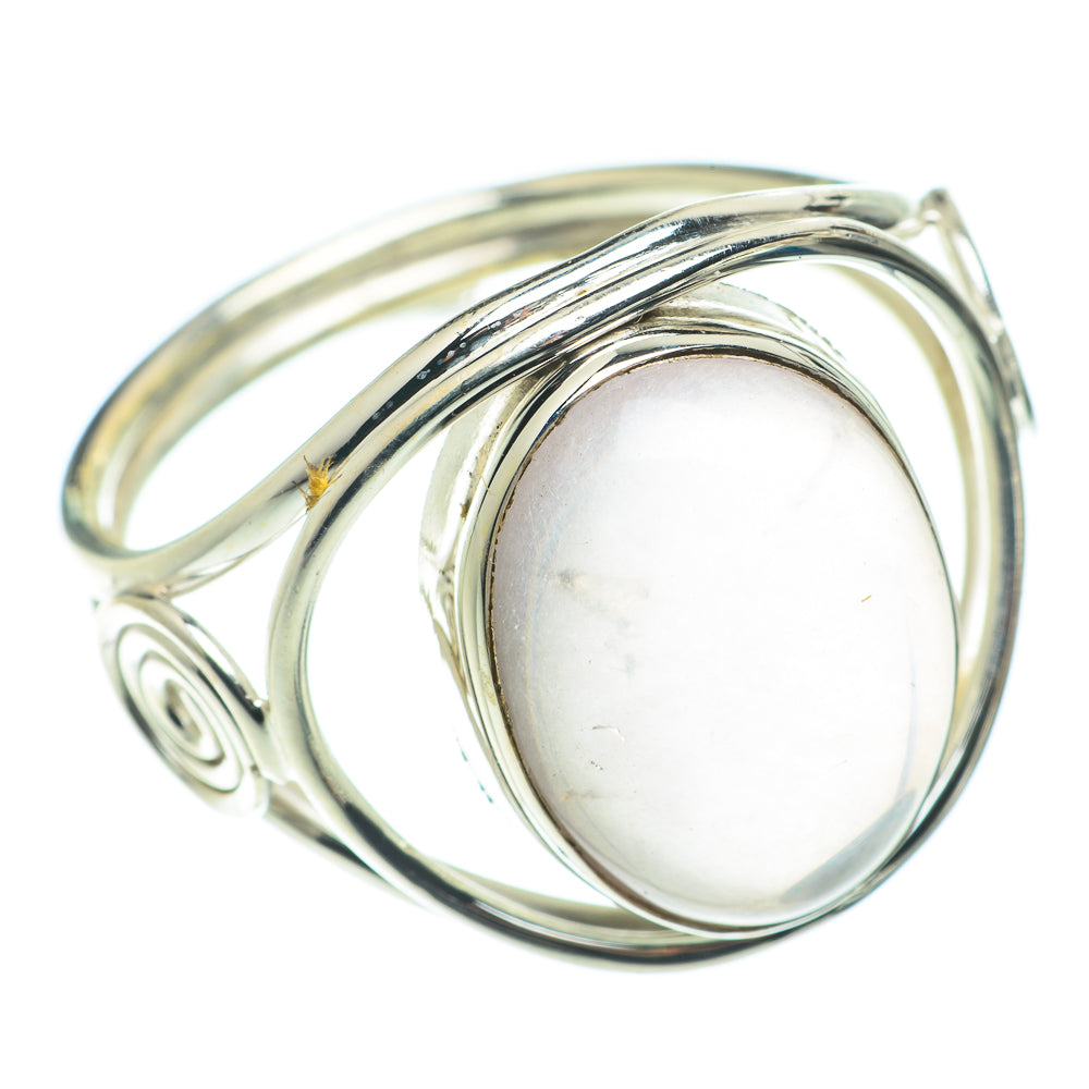 Rose Quartz Rings handcrafted by Anasilvercos - RING66052