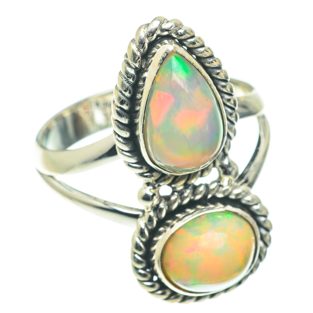 Ethiopian Opal Rings handcrafted by Anasilvercos - RING66060