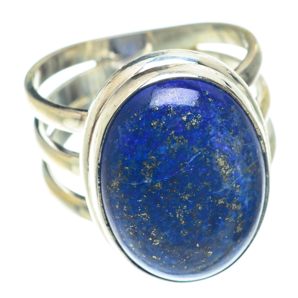 Lapis Lazuli Rings handcrafted by Anasilvercos - RING66064