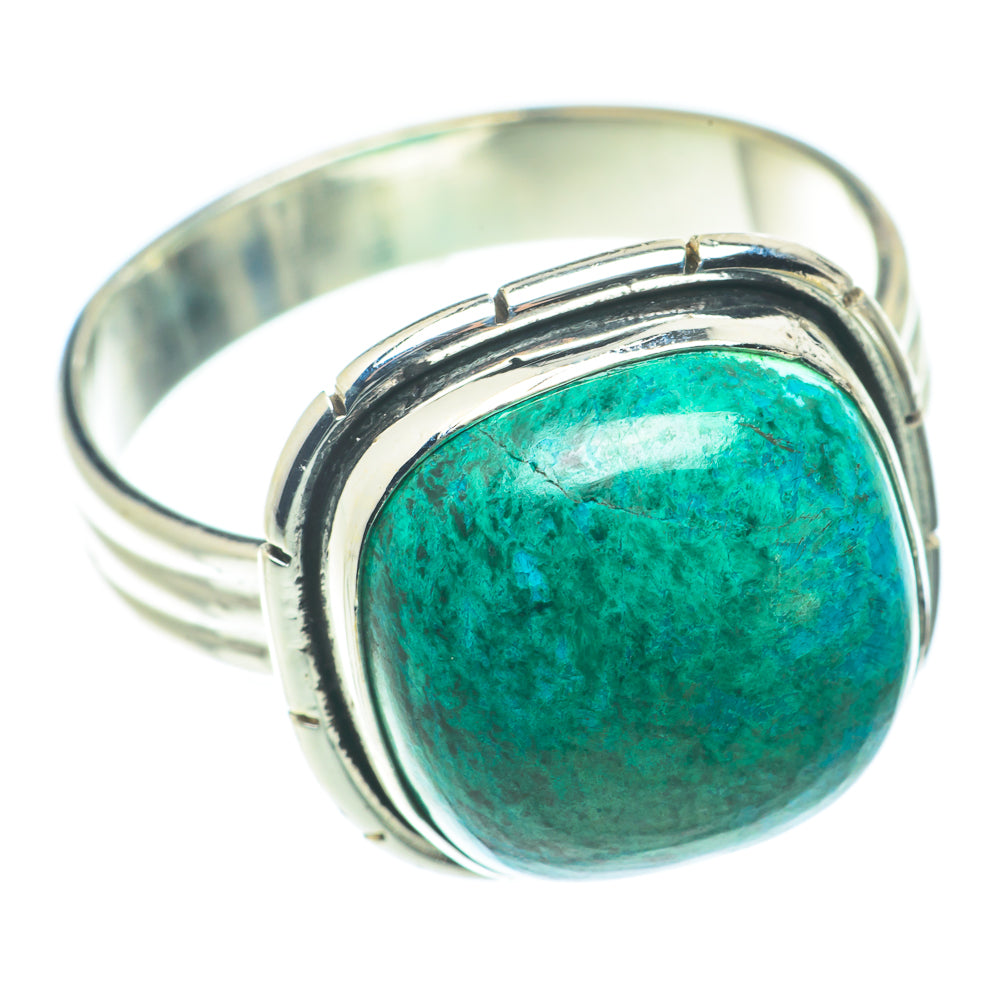 Chrysocolla Rings handcrafted by Anasilvercos - RING66066