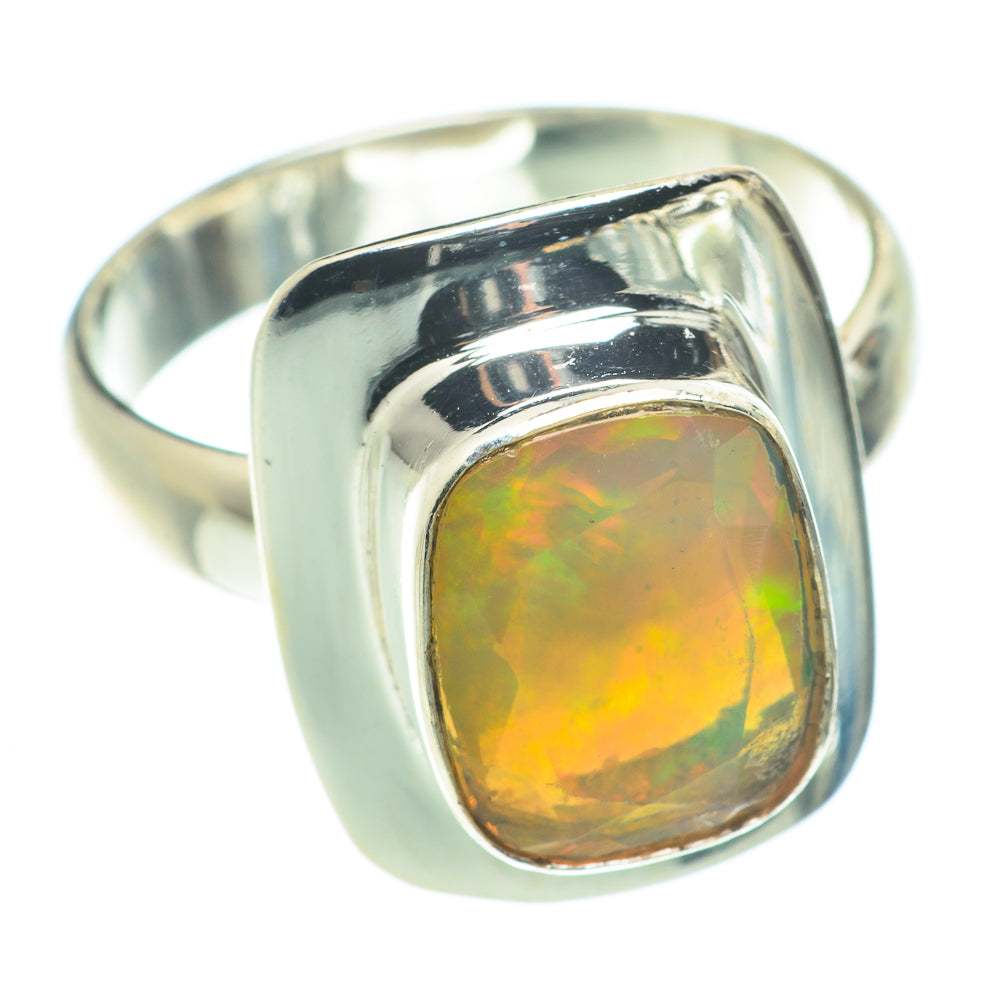 Ethiopian Opal Rings handcrafted by Anasilvercos - RING66088