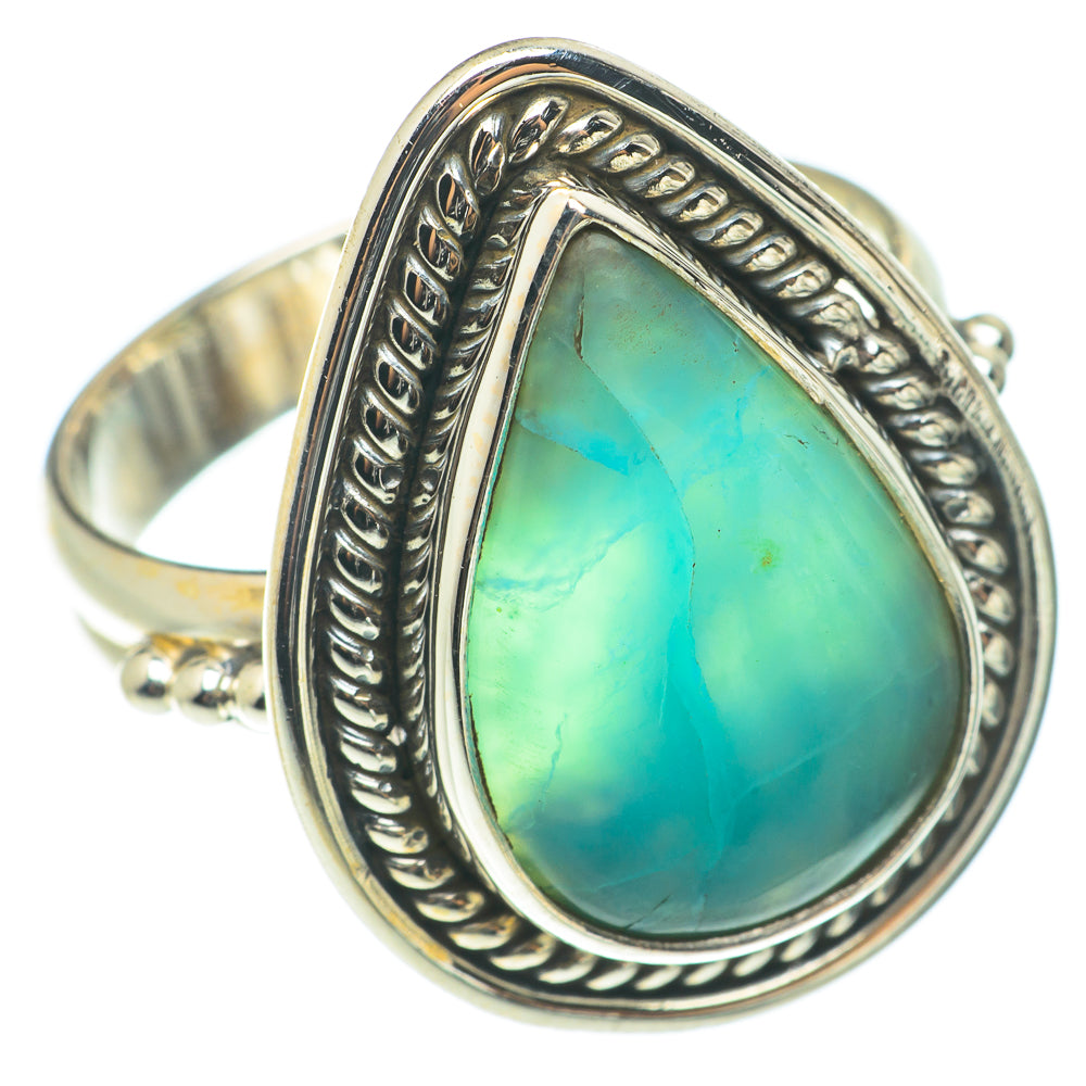 Peruvian Opal Rings handcrafted by Anasilvercos - RING66116