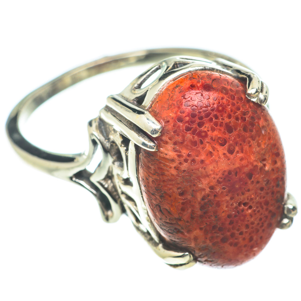 Sponge Coral Rings handcrafted by Anasilvercos - RING66120