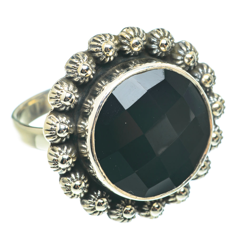 Black Onyx Rings handcrafted by Anasilvercos - RING66131