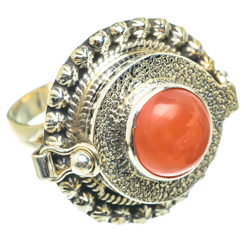 Carnelian Rings handcrafted by Anasilvercos - RING66153