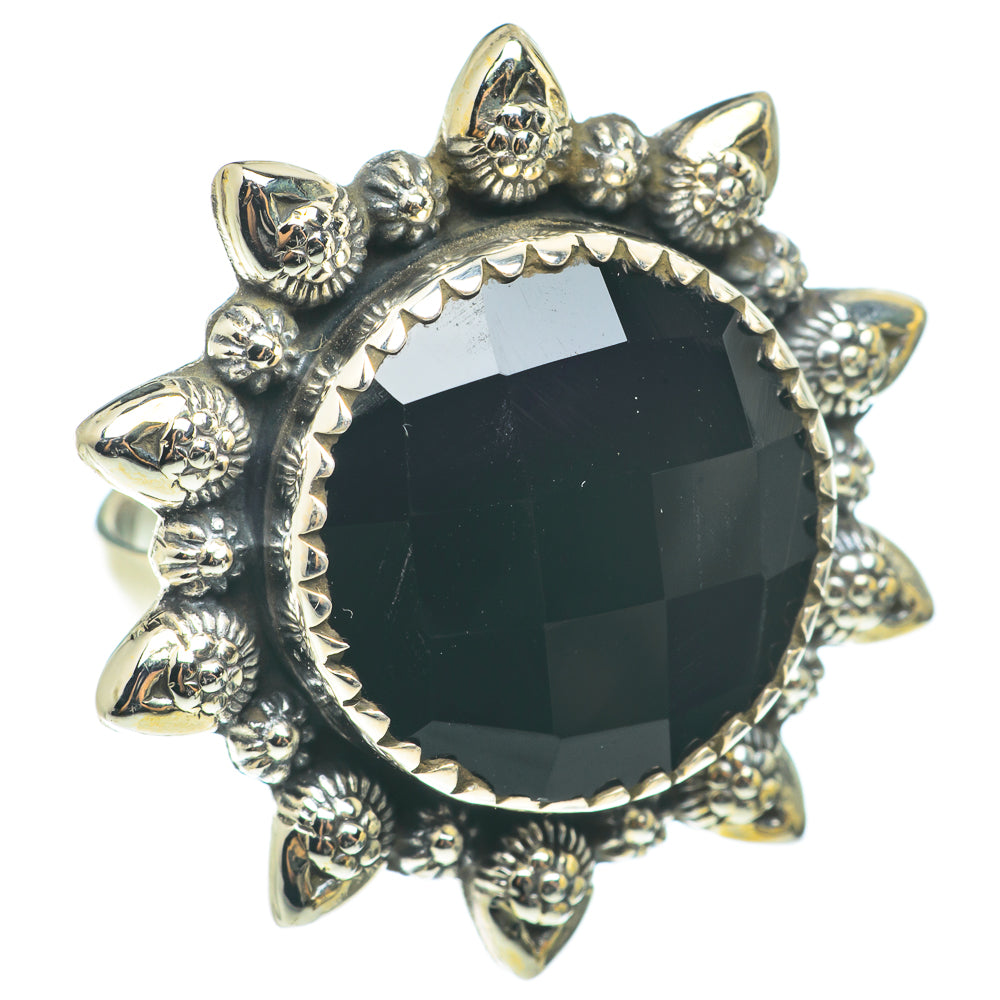 Black Onyx Rings handcrafted by Anasilvercos - RING66159