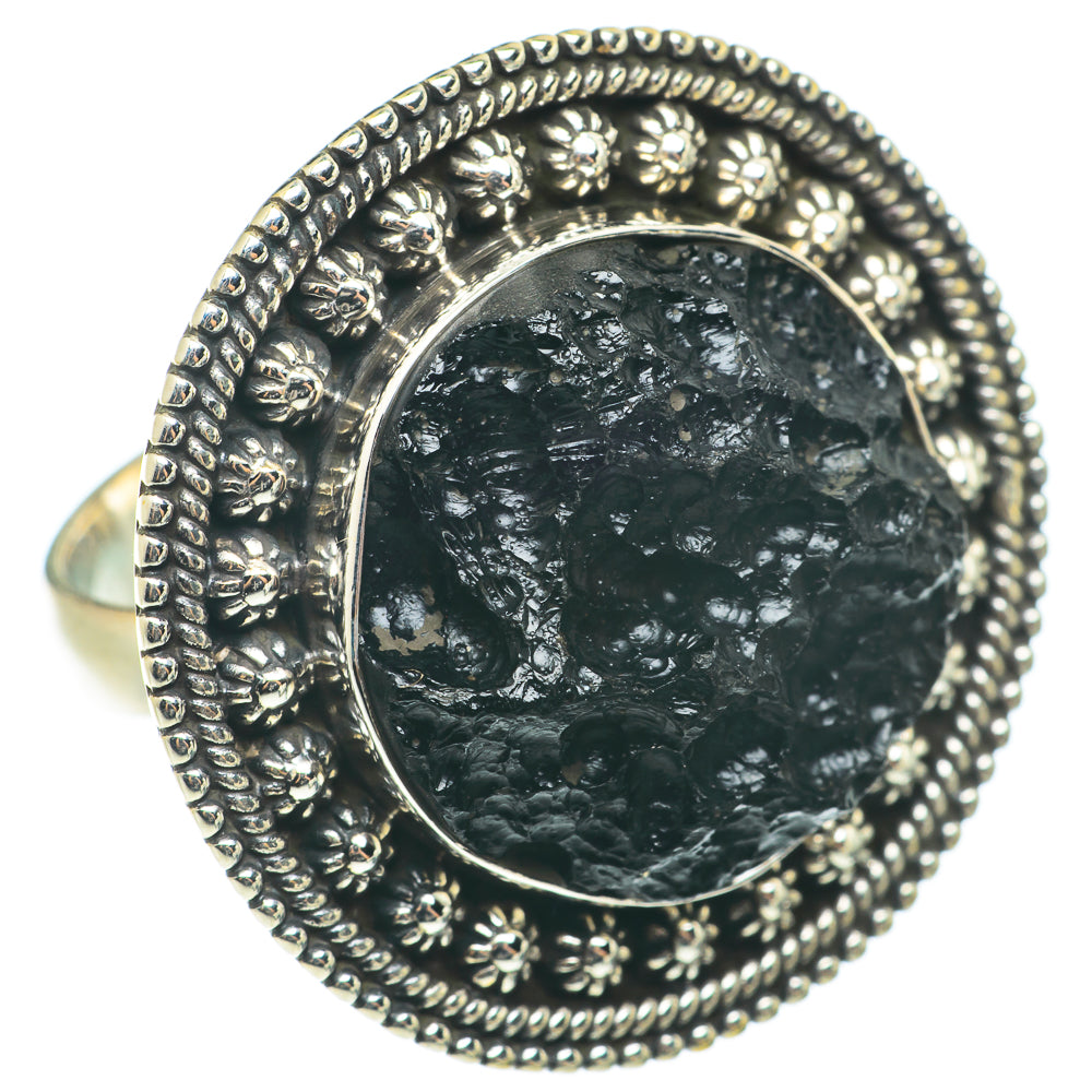 Tektite Rings handcrafted by Anasilvercos - RING66162