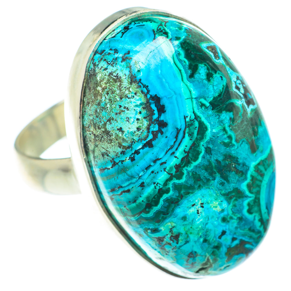Chrysocolla Rings handcrafted by Anasilvercos - RING66170