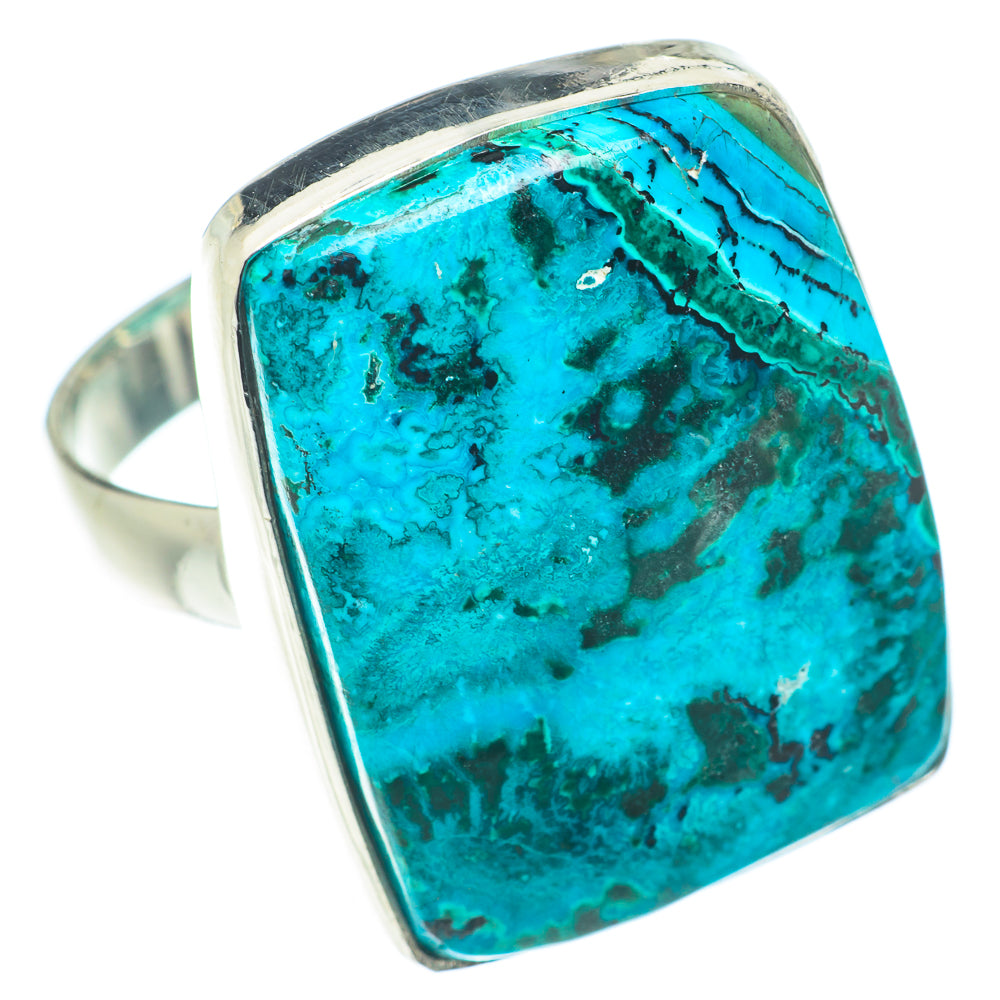 Chrysocolla Rings handcrafted by Anasilvercos - RING66180