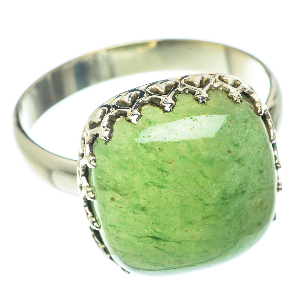 Prehnite Rings handcrafted by Anasilvercos - RING66183