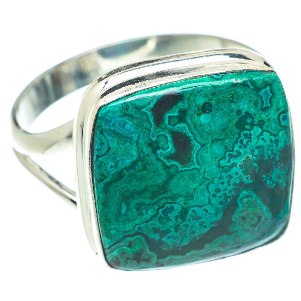 Chrysocolla Rings handcrafted by Anasilvercos - RING66184