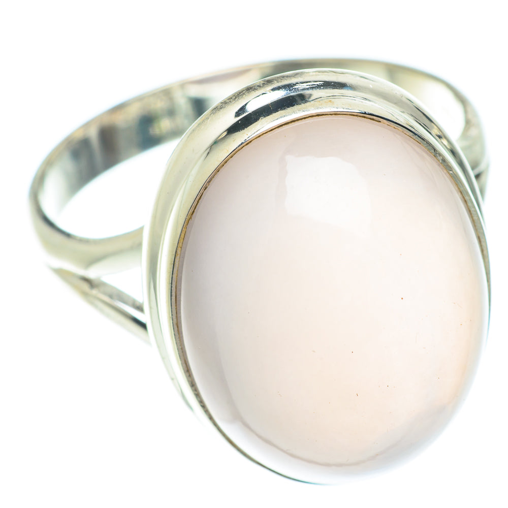 Rose Quartz Rings handcrafted by Anasilvercos - RING66193