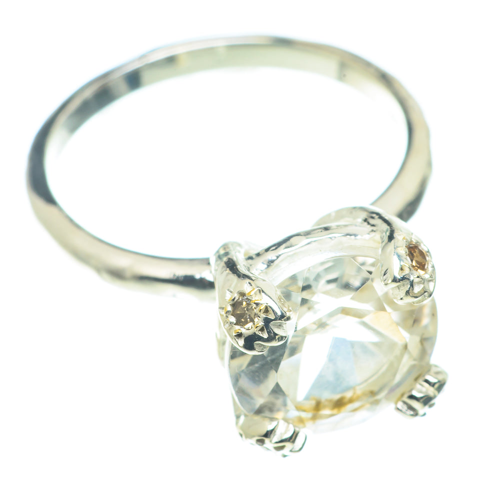 White Quartz Rings handcrafted by Anasilvercos - RING66205
