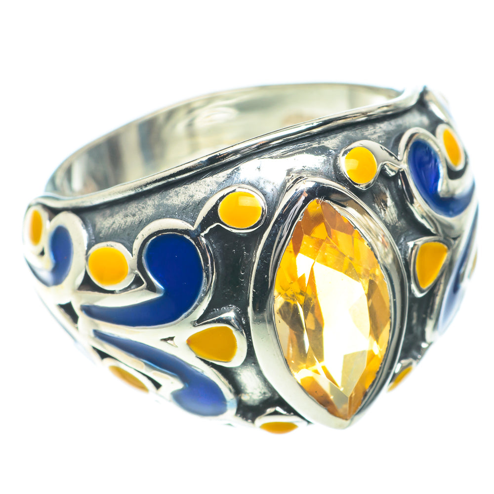 Citrine Rings handcrafted by Anasilvercos - RING66207