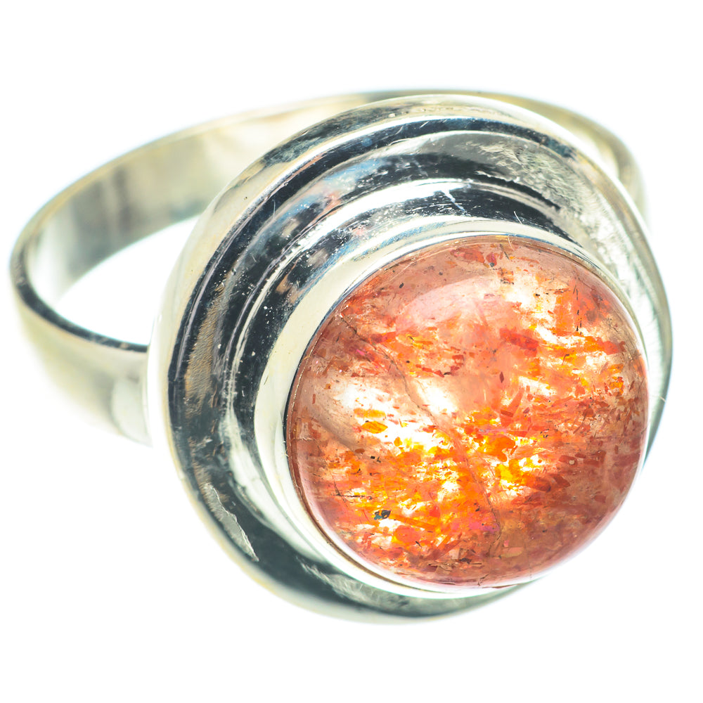 Sunstone Rings handcrafted by Anasilvercos - RING66223